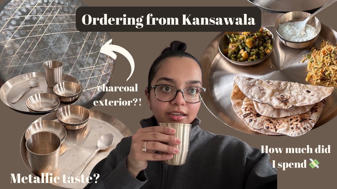 Kansawala Review: Honest Opinion & First Impression | 5 piece Bronze Plate Set