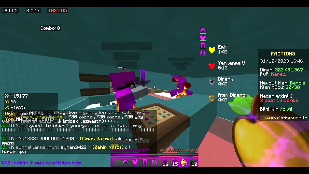 Imlest Vs Ajanber K20 Vs Craftrise Factions