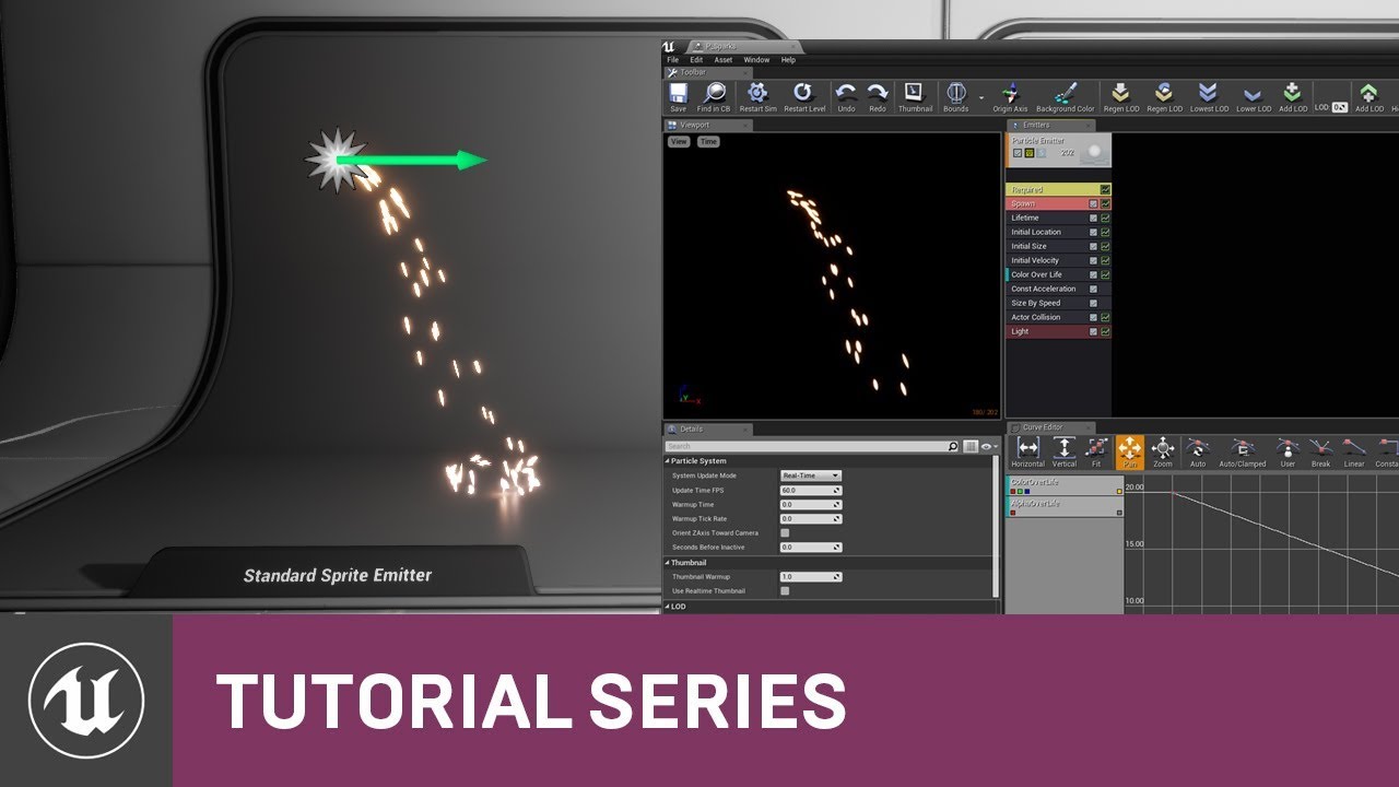 Intro to Cascade: Creating a Sprite Emitter | 04 | v4.2 Tutorial Series | Unreal Engine
