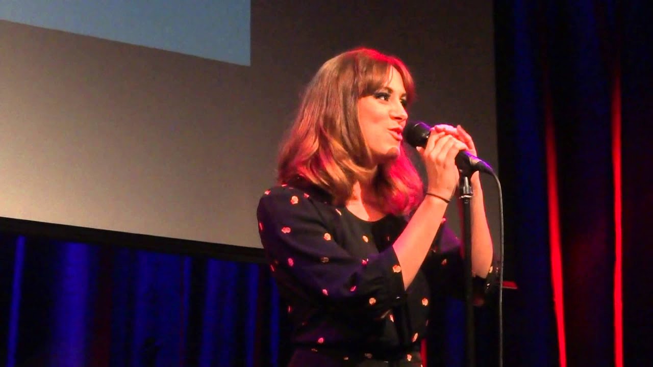 After Show Charlotte Scott singing Rolling in the deep