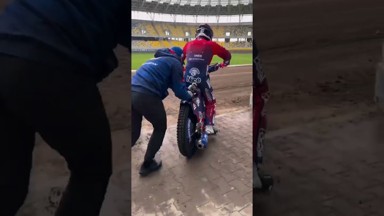 Emil Sayfutdinov first trening 2024  #speedway #torun