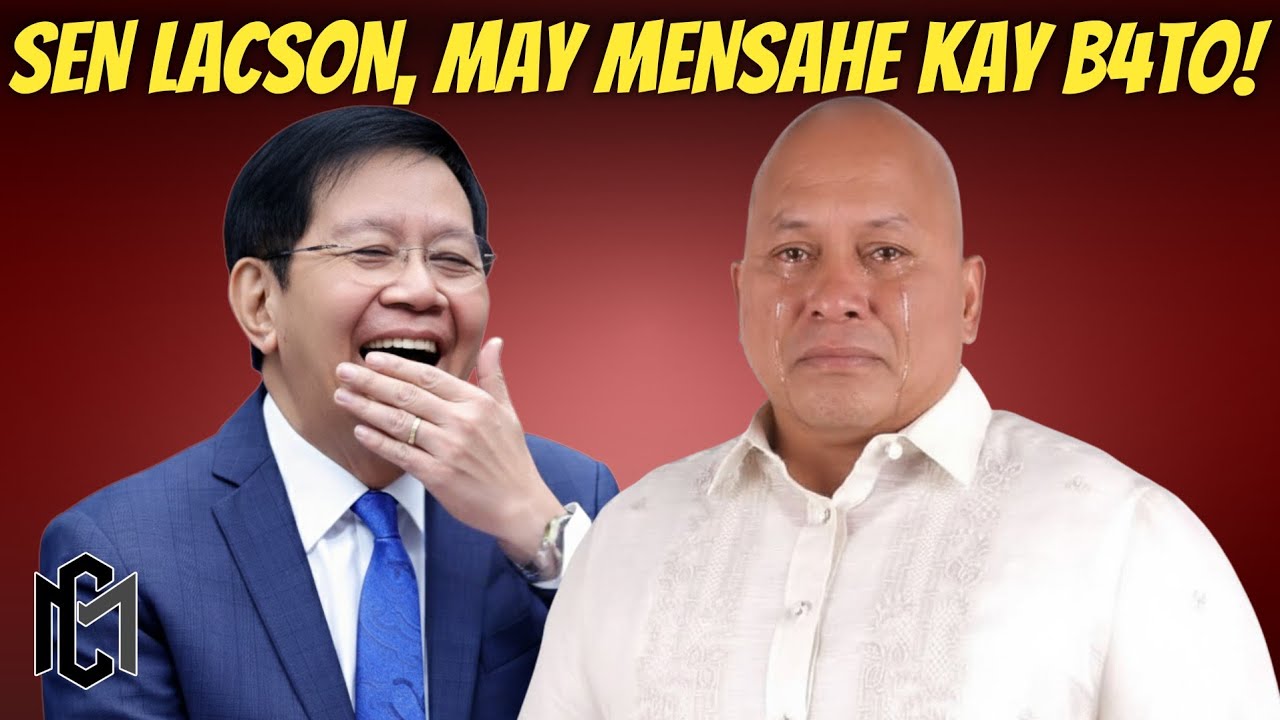 SEN LACSON, PINAGTAWANAN SI B4 T0?!