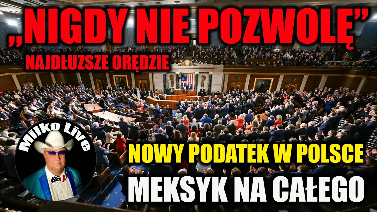 Najdłuższe orędzie. Nowy ogromny podatek w Polsce. Wojna braci. Meksyk na całego.
