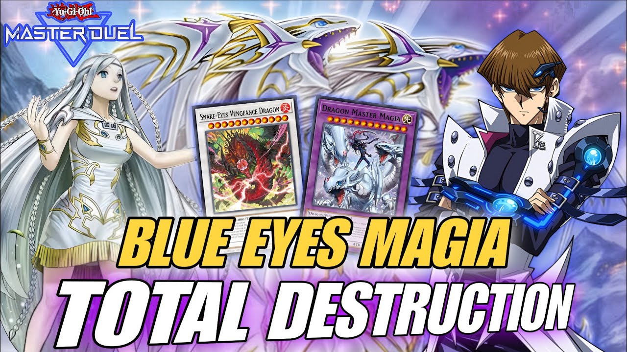 Blue-Eyes Magia Takes Over Ranked Duels🔥 | Yu-Gi-Oh! Master Duel