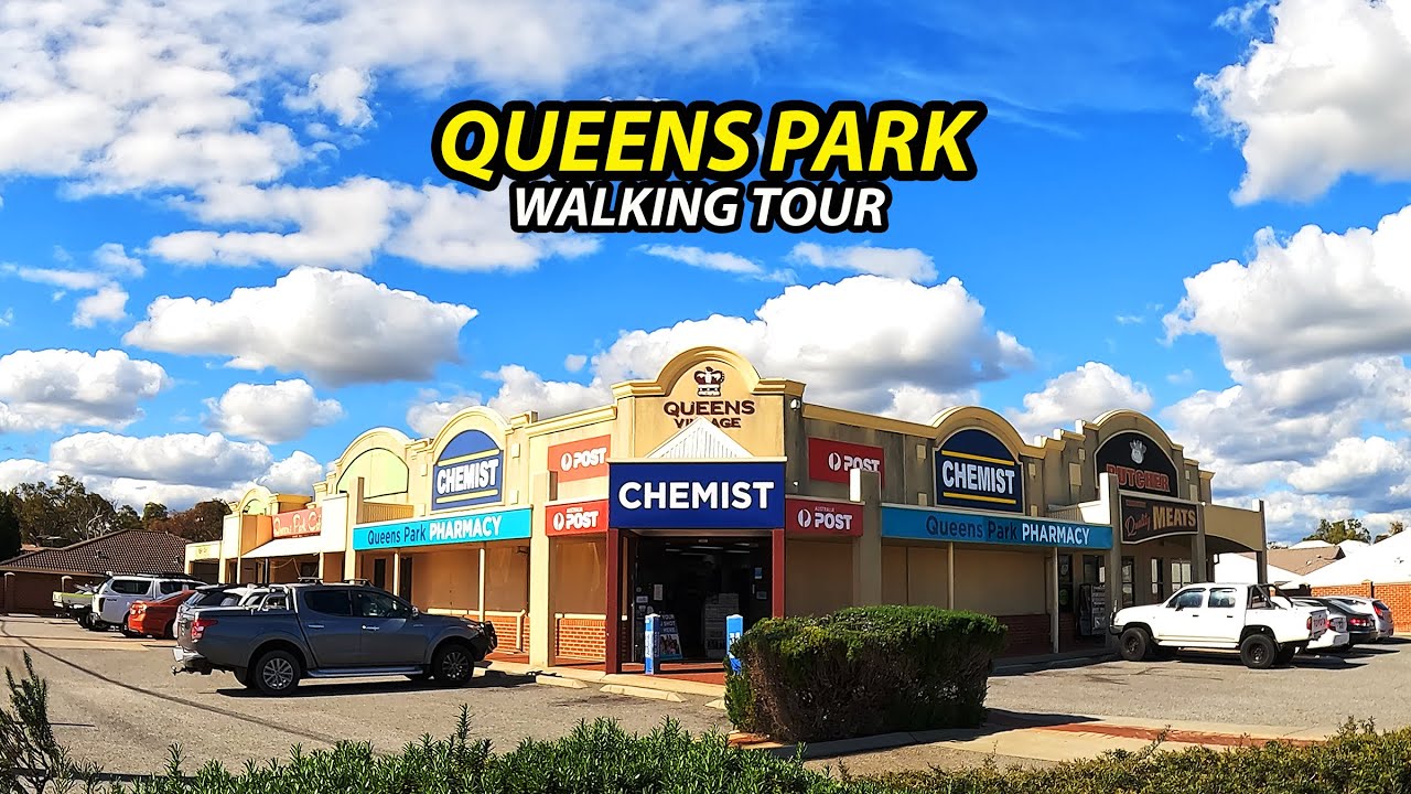 QUEENS PARK, Western Australia, Walking Tour 4K (Suburb in Perth)