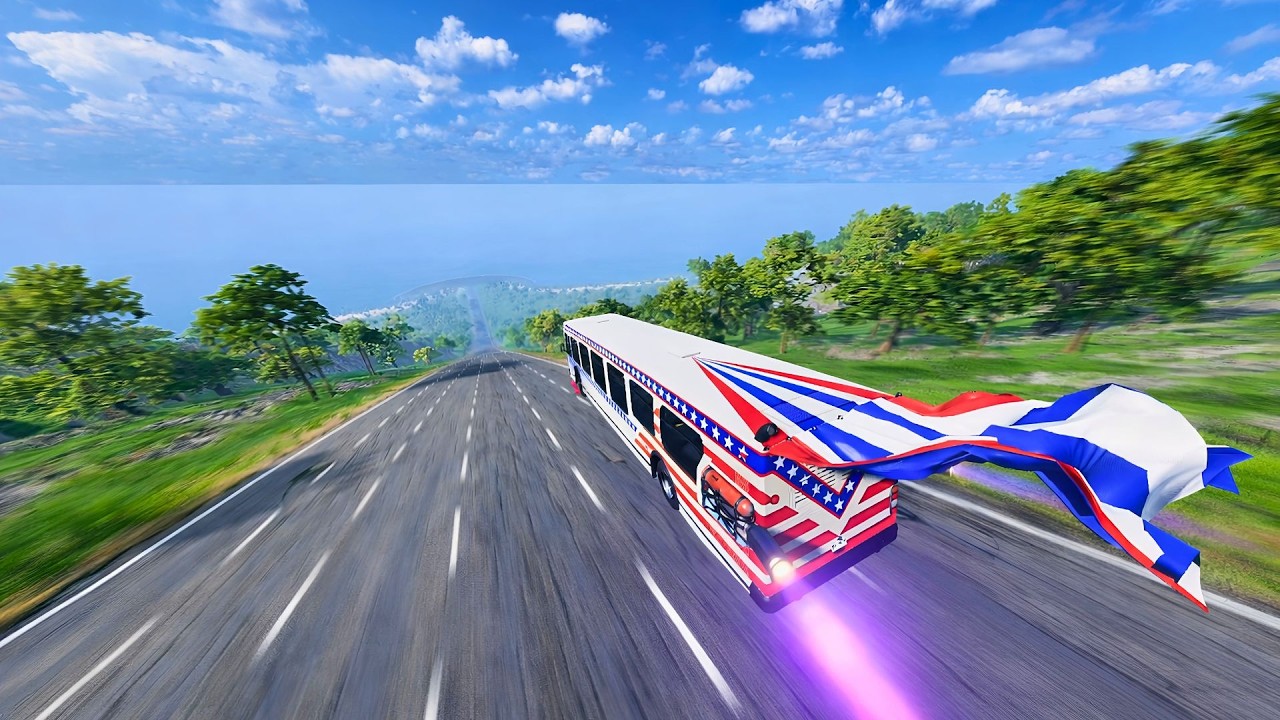 673 MPH Instant Acceleration: Which BeamNG Car Can Stop?! 🔥🤯 - BeamNG Drive #13