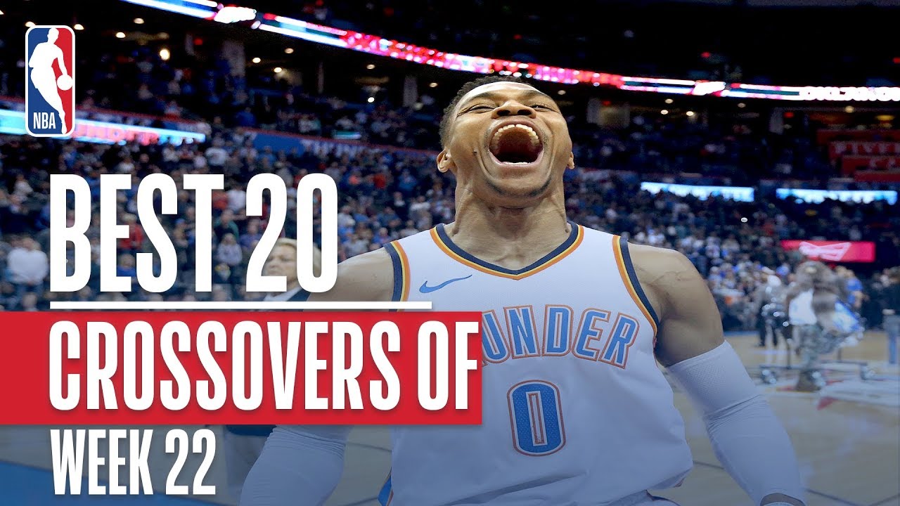 Best 20 Crossovers and Handles From Week 22 of the NBA Season (Westbrook, Harden, LeBron and More!)