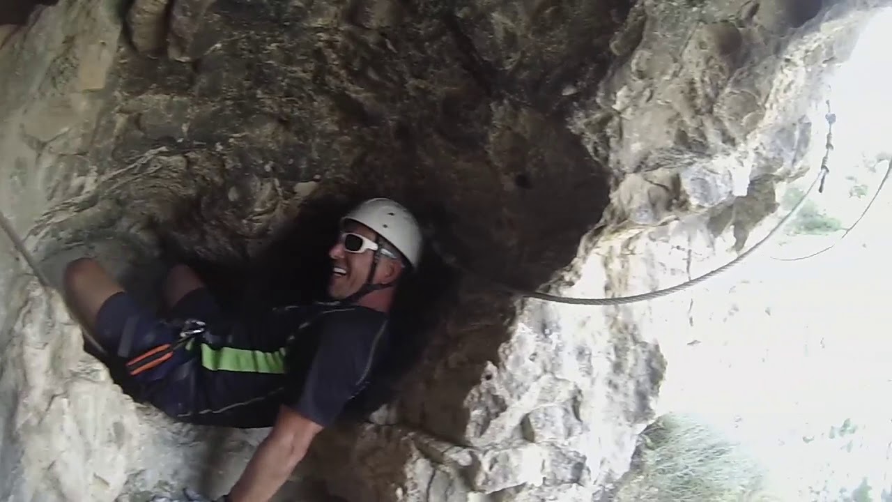 Via ferrata de Cavaillon.