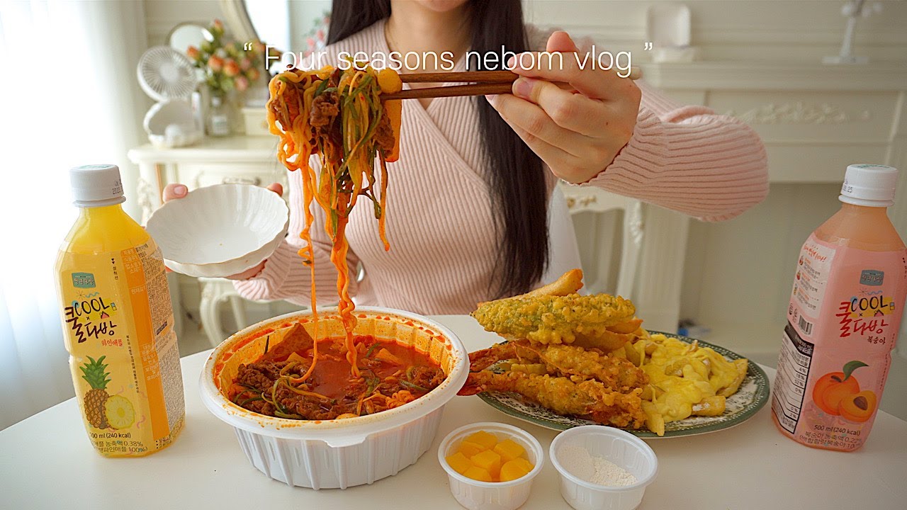 🫕Ттокпокки из говяжьей грудинки и жареные блюда, Куриные шашлычки Булдак, Готовим набор для еды