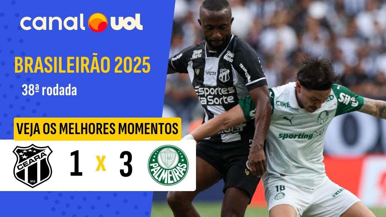 CEAR&Aacute; PERDE PARA RESERVAS DO PALMEIRAS E &Eacute; REBAIXADO PARA A S&Eacute;RIE B; VEJA OS MELHORES MOMENTOS