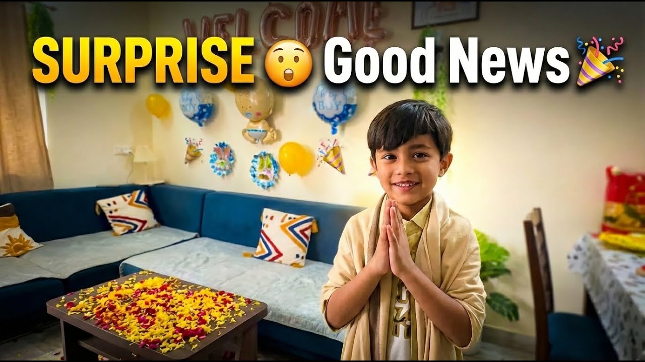 “SURPRISE 😲 Good News 🎉”