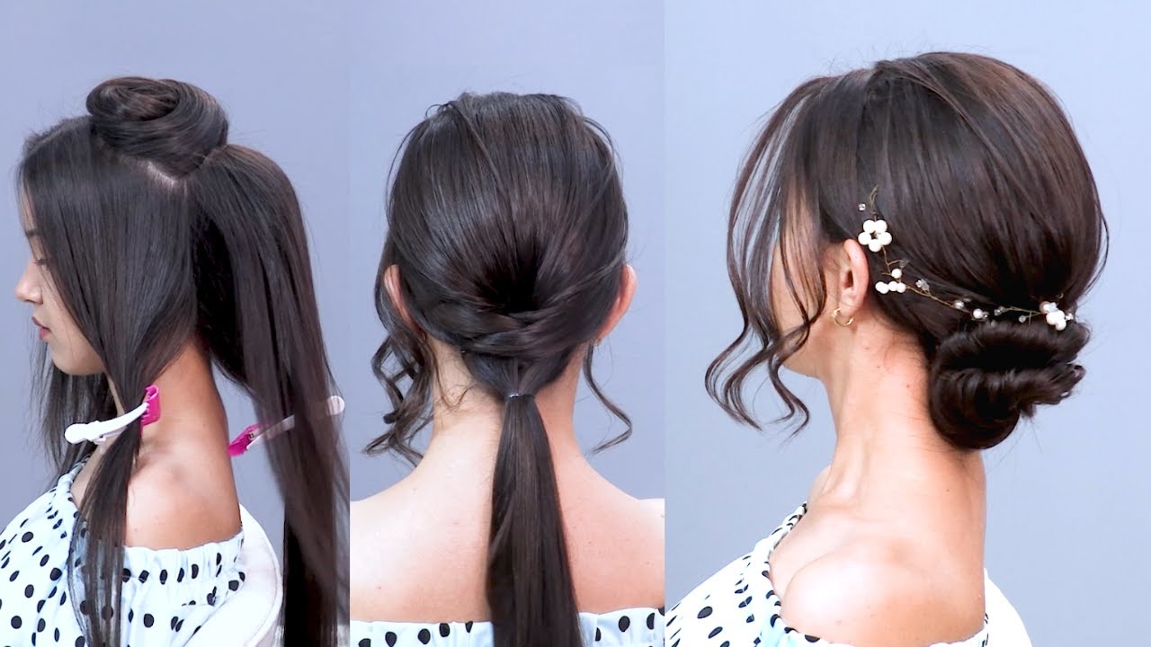 Penteado Coque | peinado bollo bajo | Coke Hairstyle