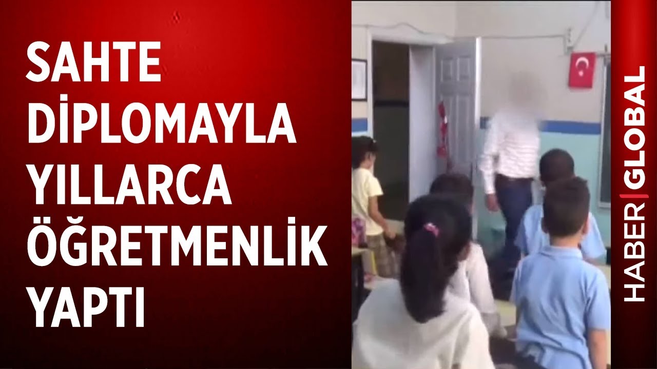 Sahte Diplomayla Yıllarca Öğretmenlik Yaptı ve Okul Müdürü Oldu