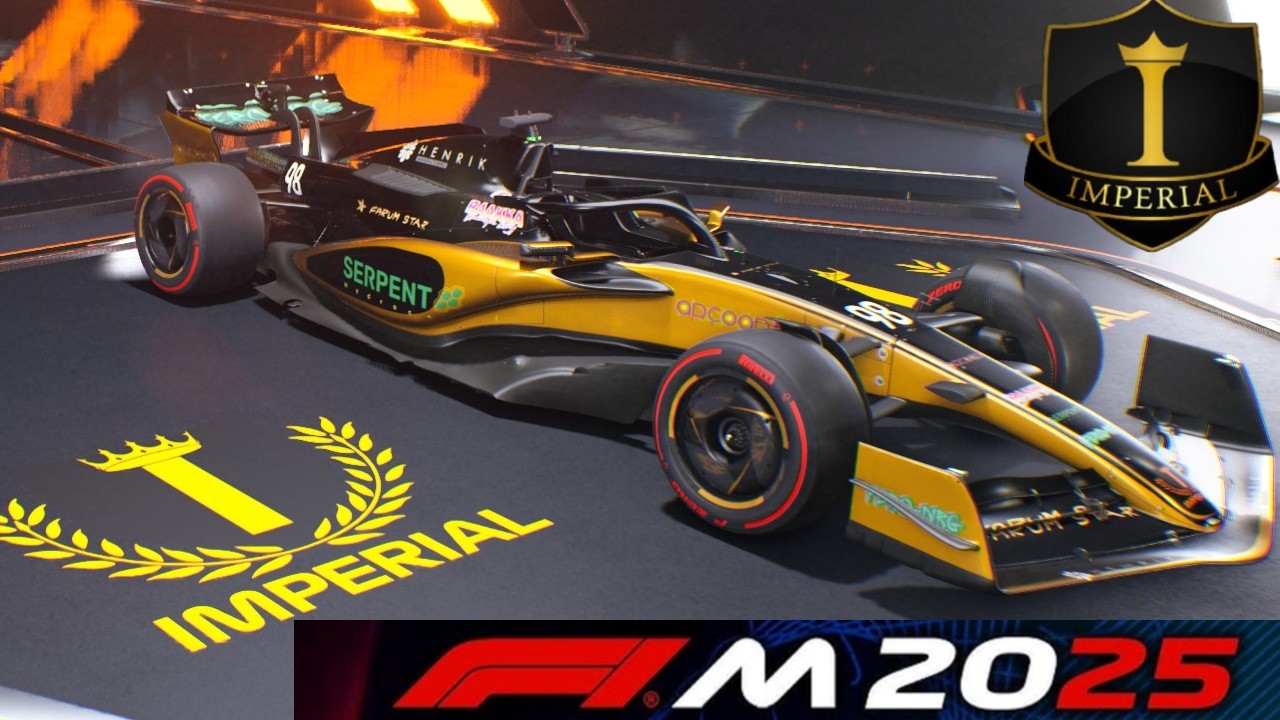 GRANDE PREMIO DE MONACO - TREINO LIVRE - IMPERIAL F1 TEAM - F1 MANAGER 2025