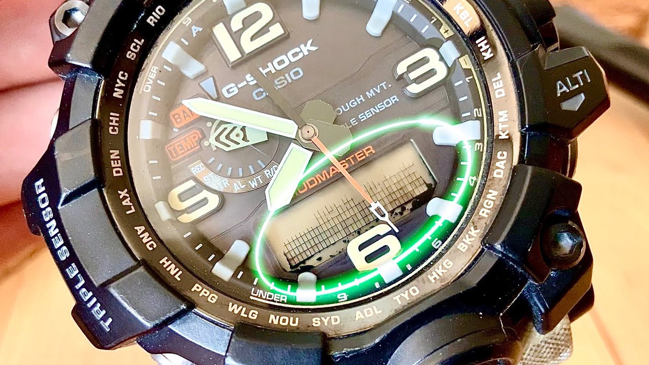 Доказательство невероятной прочности часов G-Shock Mudmaster GWG-1000