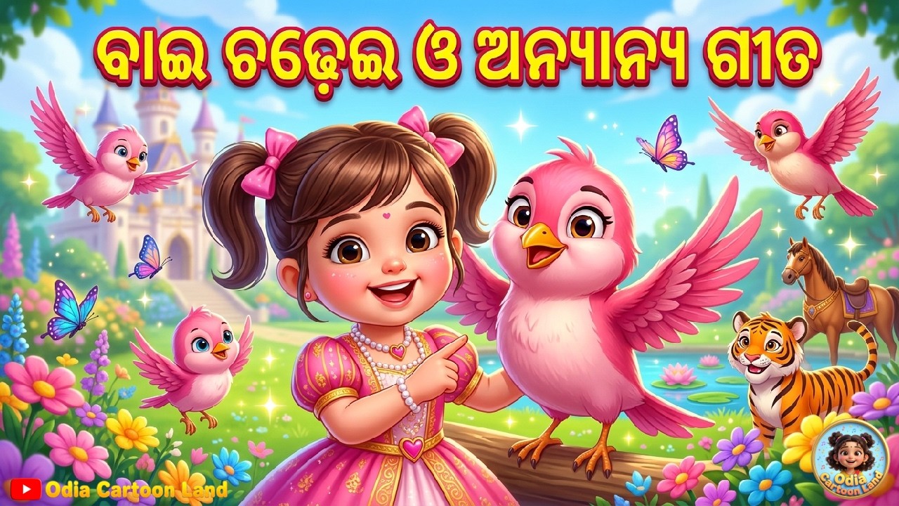 Aa Aa Re Bai Chadhei + Thukulu Thakulu & More Odia Cartoon Song | Akala Makala Takala | Janha Mamu