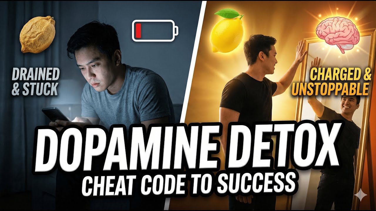 Dopamine Detox is a Cheat Code to Success | Podcast Summary | Iman Gadzhi