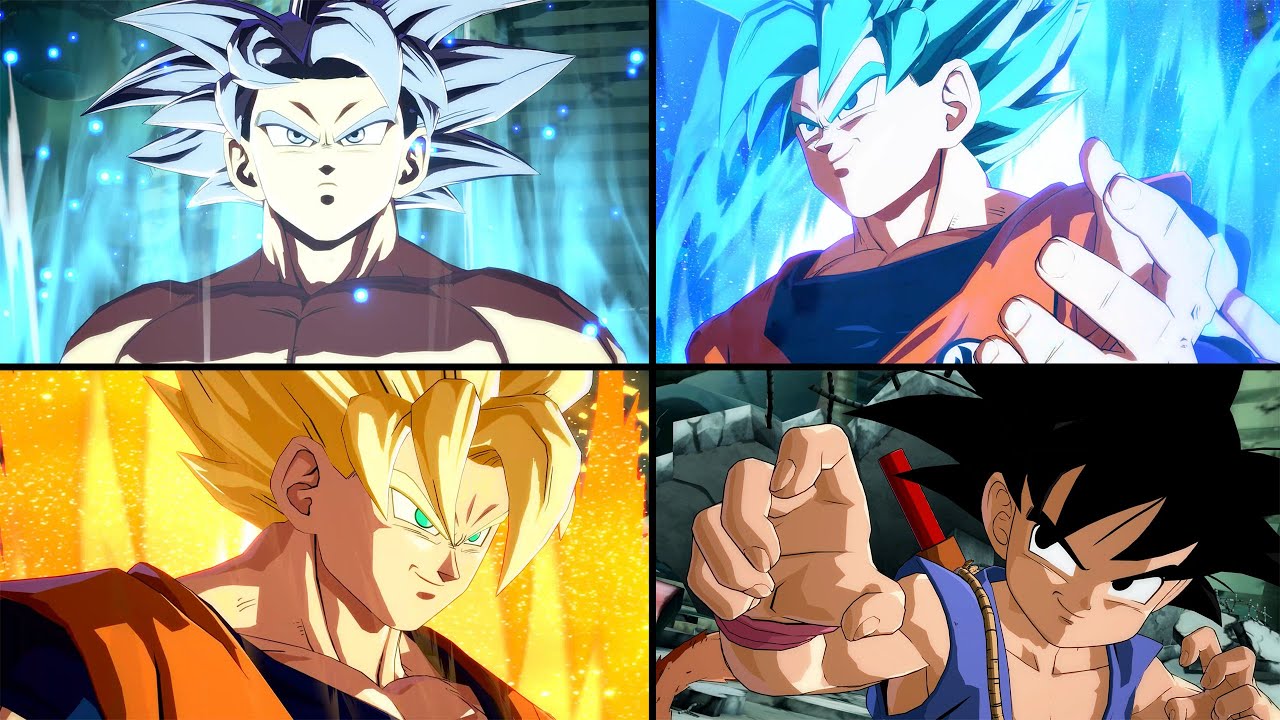 Специальные цитаты Гоку DBS/DBZ/DBGT [с Ультра инстинктом] | Dragon Ball FighterZ