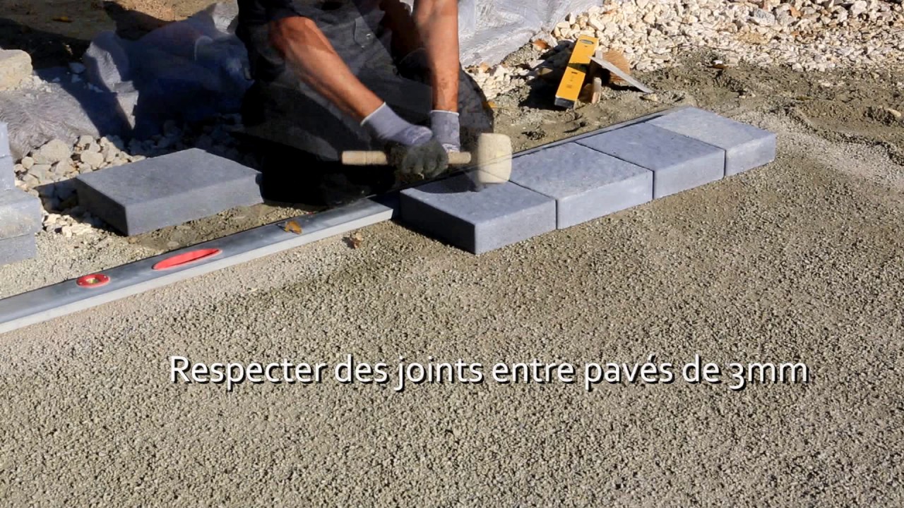 POSE DE PAVES