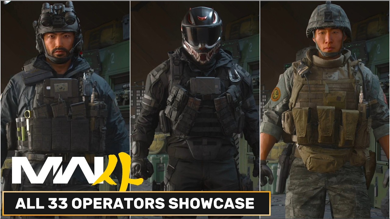 ALL OPERATORS & SELECT ANIMATIONS Call Of Duty: Modern Warfare 4 & Warzone 2026