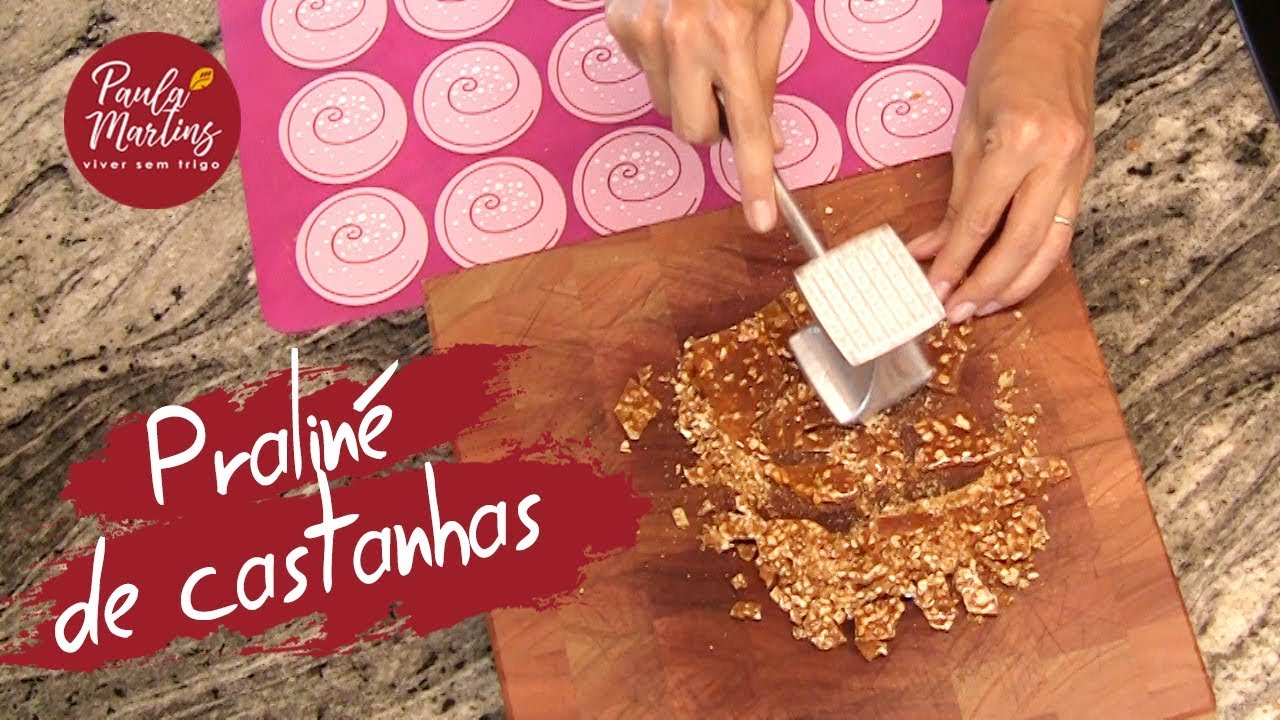 Praliné de Castanhas | Viver sem Trigo por Paula Martins