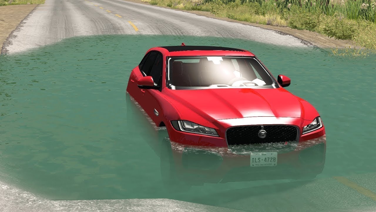 Cars vs Deep Water #1 – BeamNG Drive