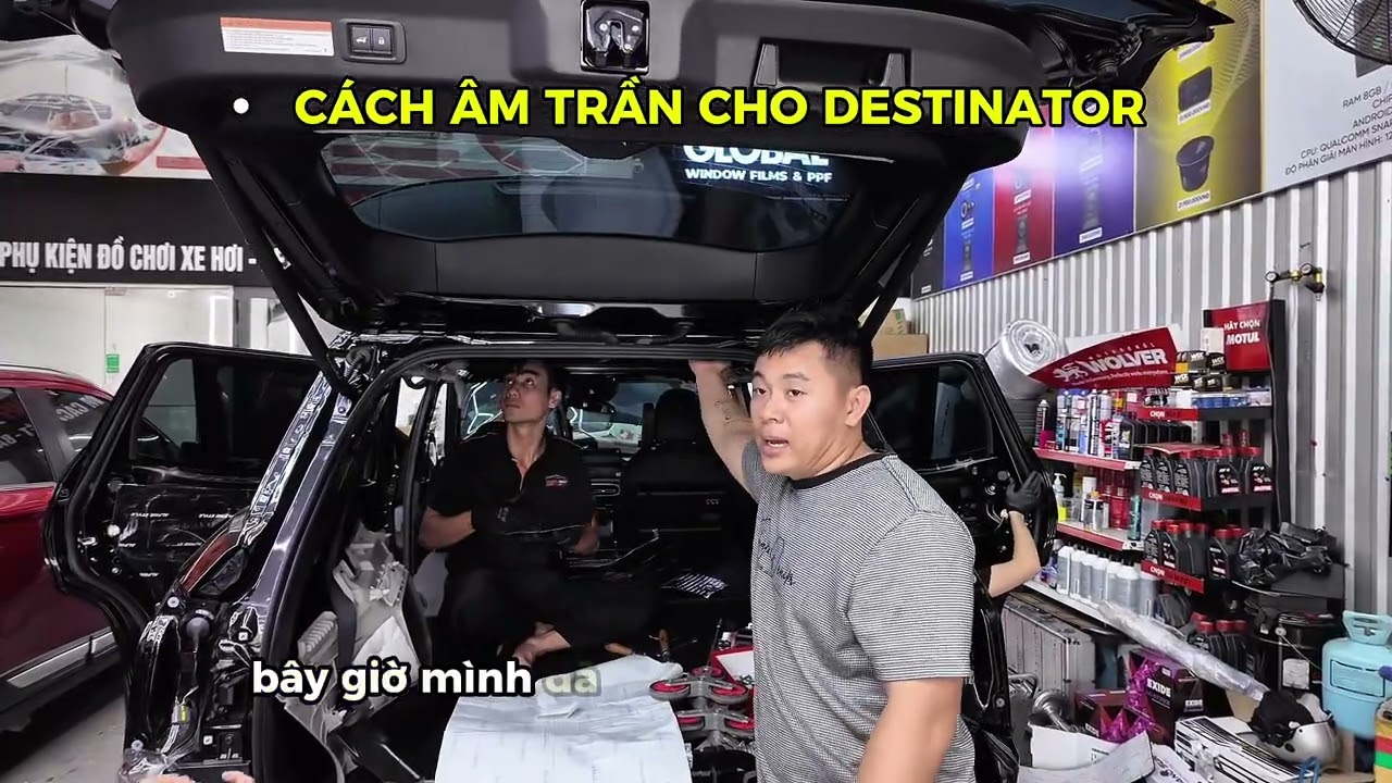 C&aacute;ch &Acirc;m Trần DESTINATOR &ndash; Giải Ph&aacute;p Hết Ồn Mưa, M&aacute;t Xe với Alpine Style