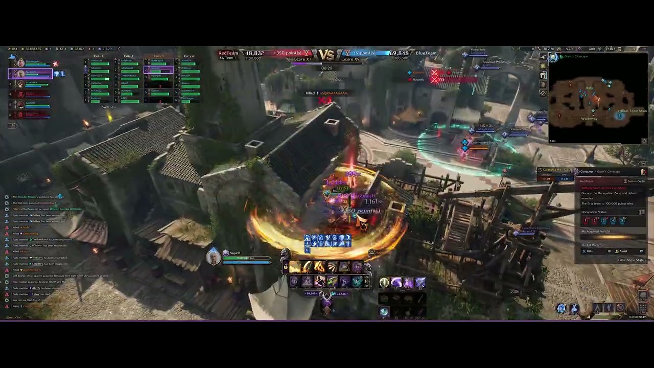 Throne and Liberty - kill streak carried by barrels