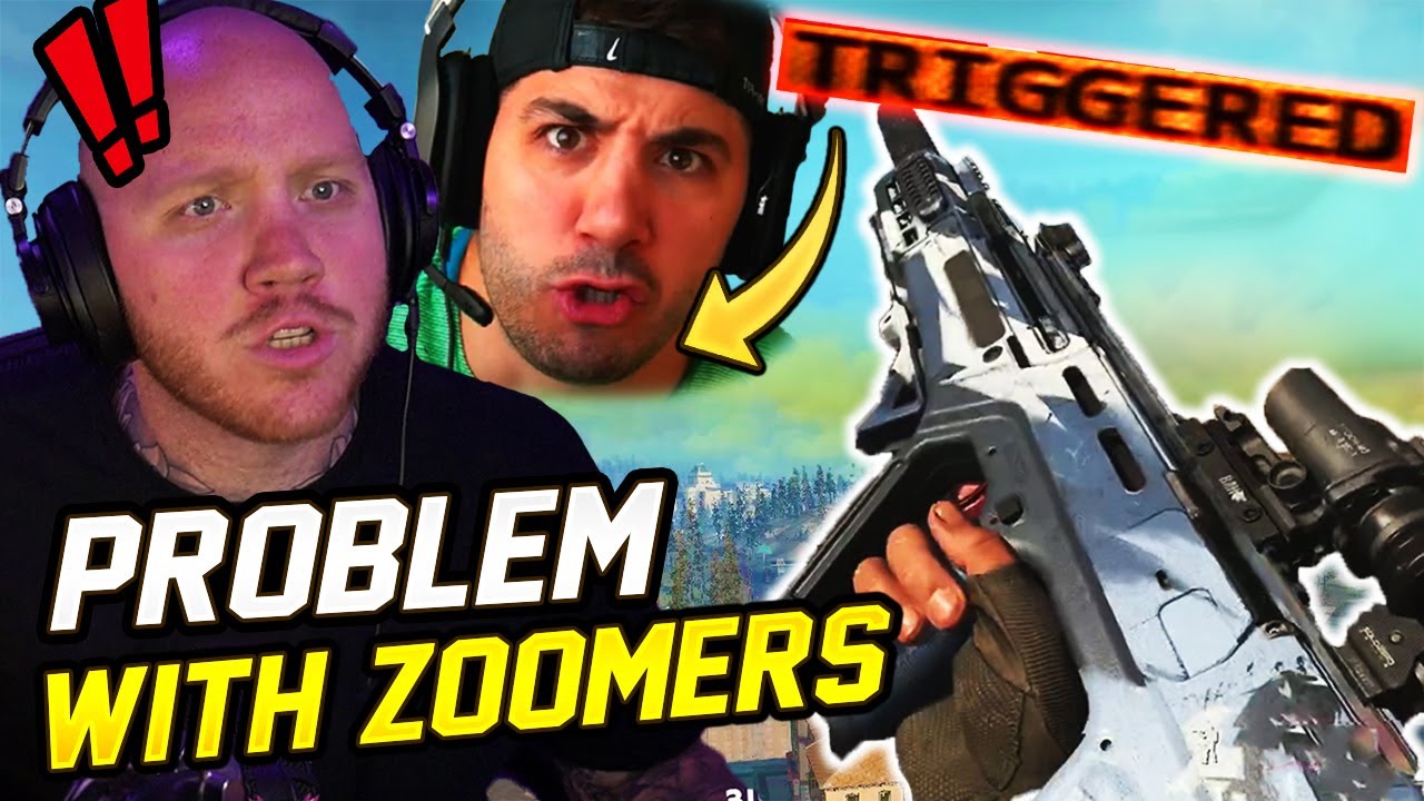 ZOOMERS RUINED 90'S MUSIC! Warzone Ft. Nickmercs