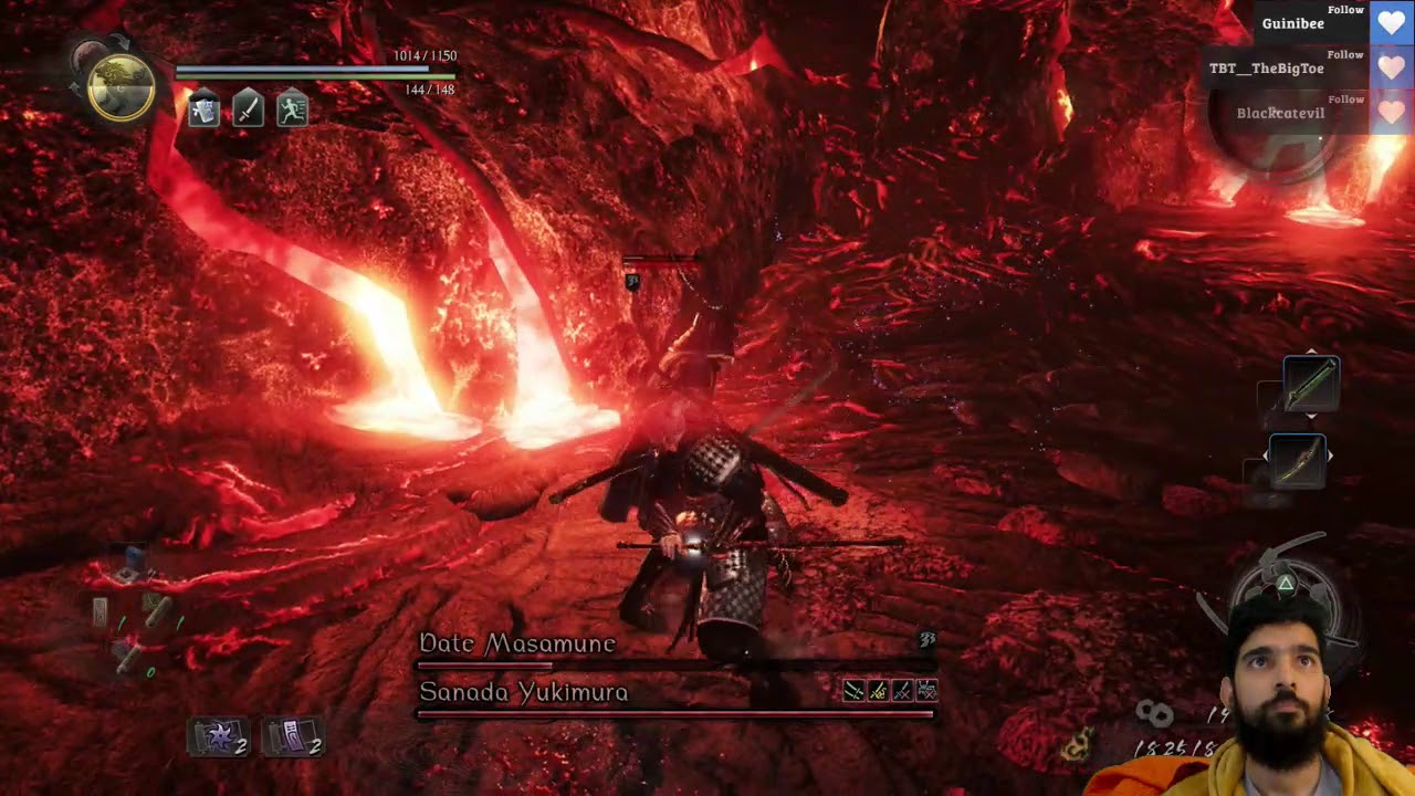 Nioh 仁王  | Level 1 vs Sanada Yukimura & Date Masamune (Floor 999)