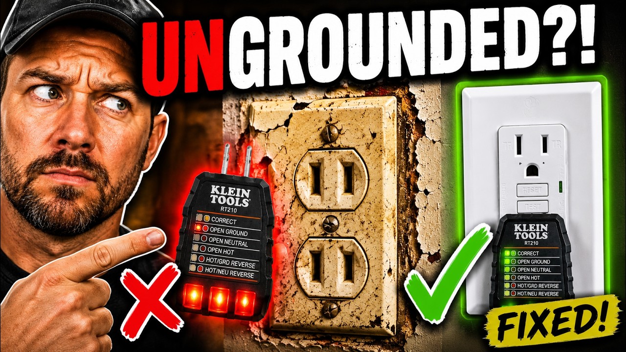 Ungrounded Outlets 4 Safe & Easy Fixes to Protect You and Your Home!