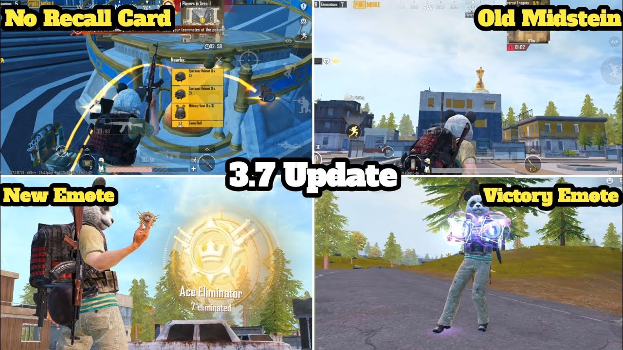 PUBG MOBILE NEW 3.7 UPDATE GOLDEN DYNASTY | OLD LIVIK MIDSTEIN & GAMEPLAY