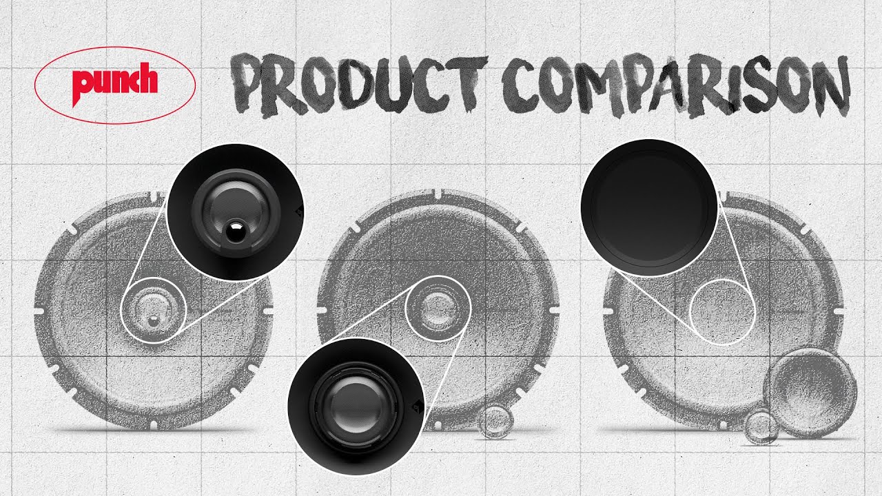 2025 Punch Speakers Product Comparison V2 | Rockford Fosgate