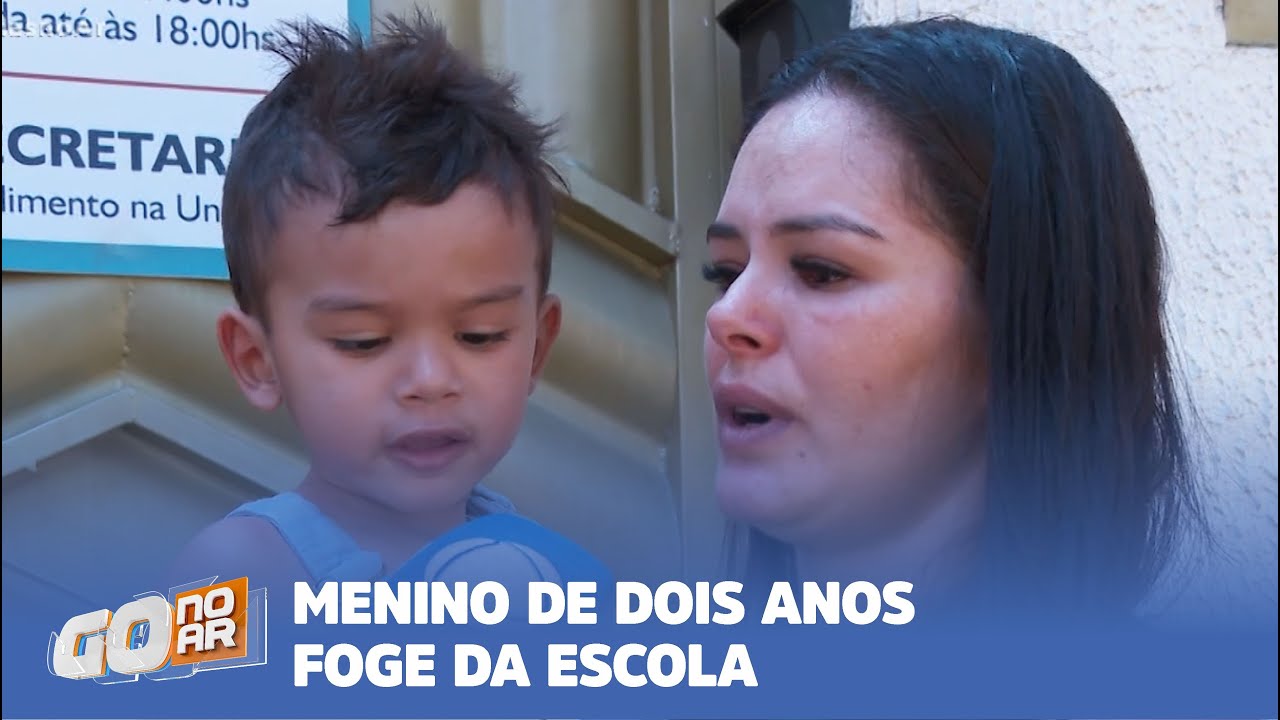 ADOLESCENTE SALVA CRIANÇA: MENINO DE DOIS ANOS FOGE DA ESCOLA