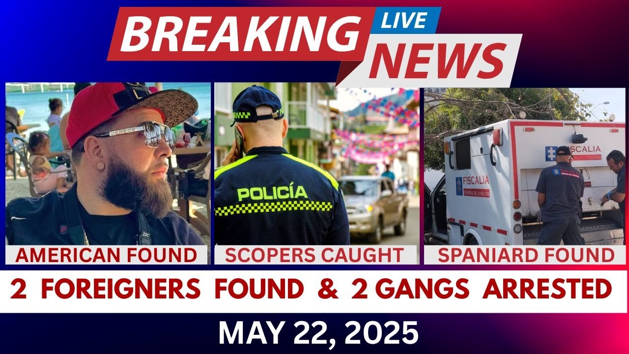 💥📰 American Found, Spaniard Found & 2 Robbery Gangs BUSTED! SHOCKING COLOMBIA BREAKING NEWS💥
