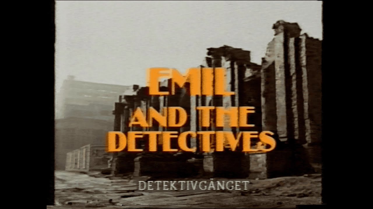 Emil and the Detectives Swedish VHS Opening (Disney) 1987