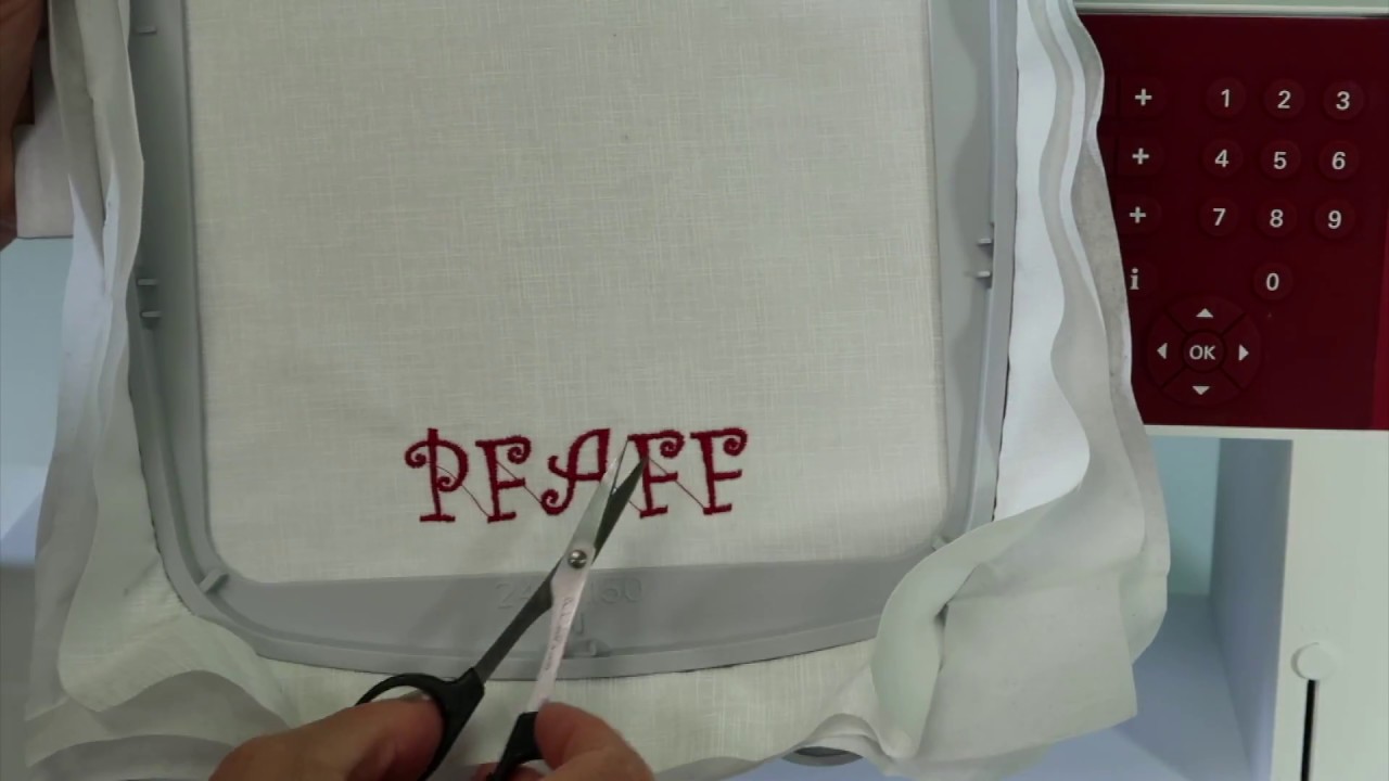 Pfaff creative 1.5 59 Loading an Embroidery Alphabet