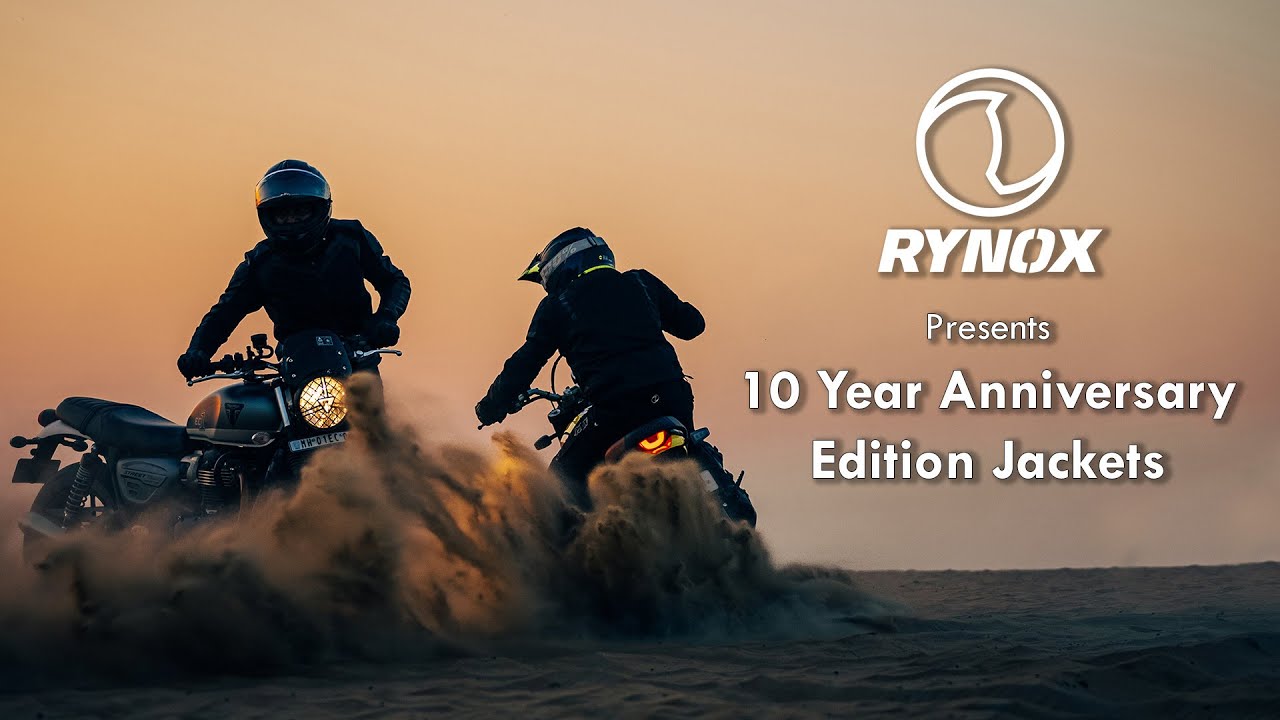 Компания Rynox представляет куртки, выпущенные к 10-летнему юбилею.