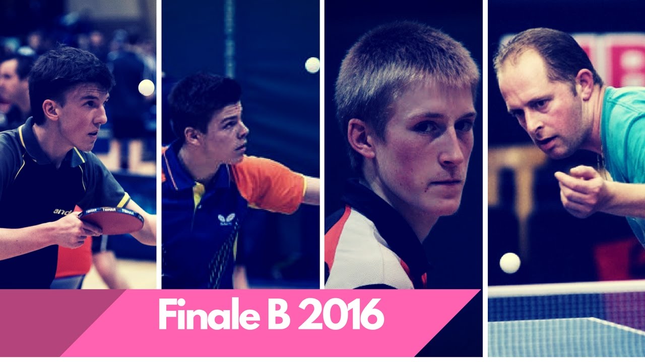 VANVINCKENROYE Davy B0 - MARCHAL Nicolas B0 Finale Belgique B 2016