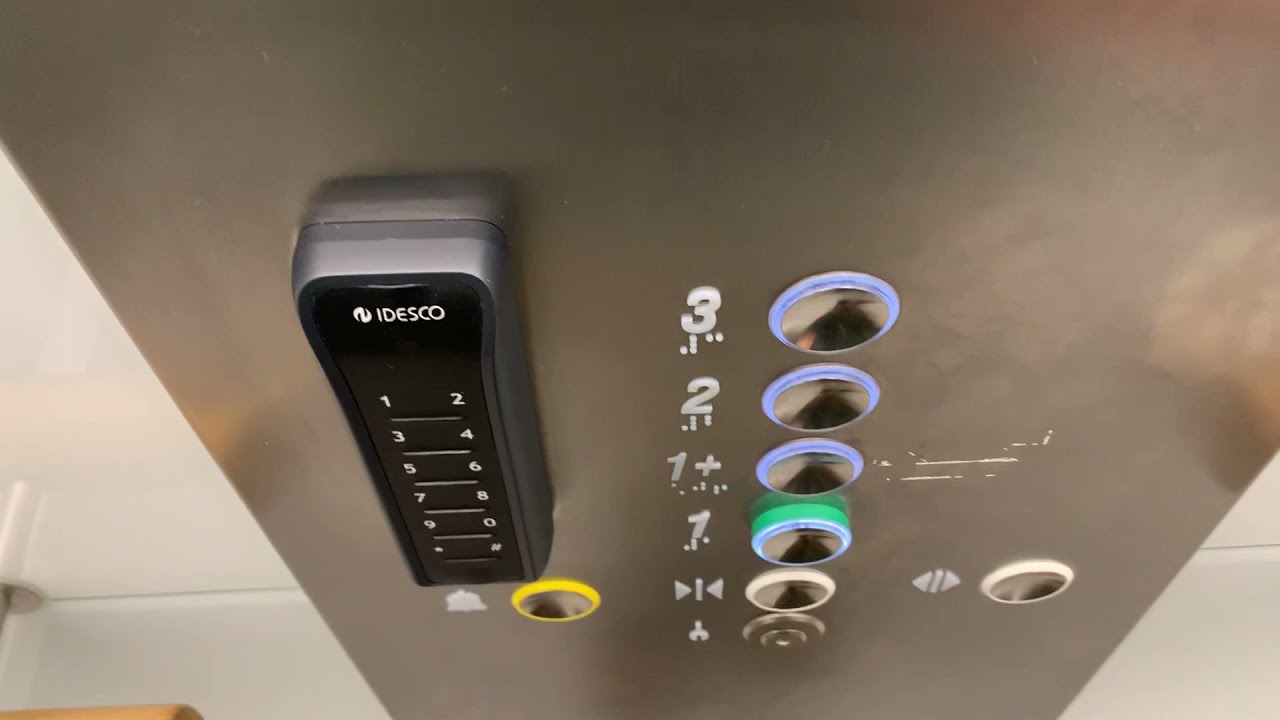 2x 2018 OTIS GeN2 Stream Ambiance MRL tr. elev. @ Helsinki Central Library Oodi, Kluuvi, HKI, FI