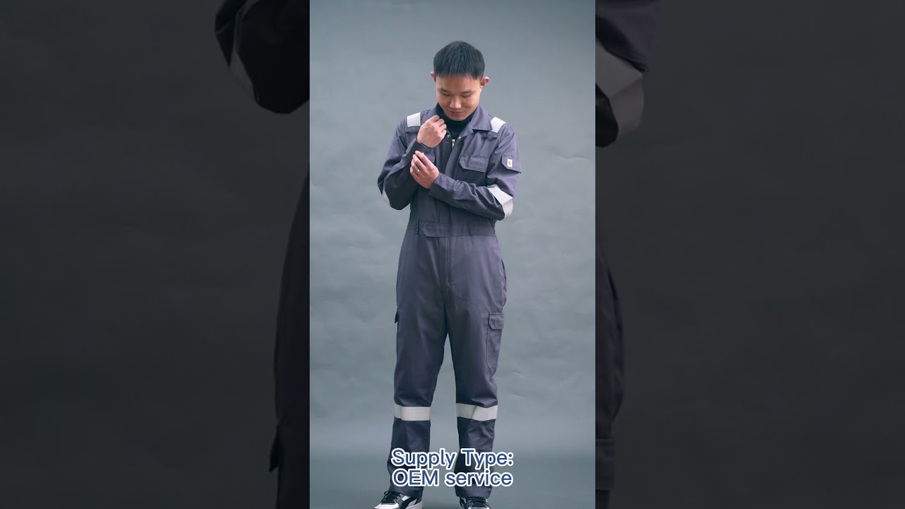 Uniform Firefighting Work Clothes Safety Fluorescent Fr Clothing Workwear Australia Cotton Coverall