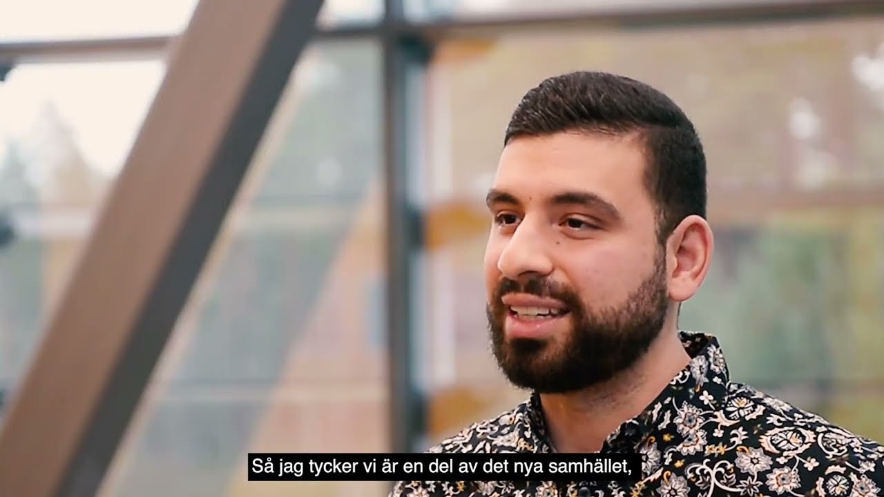 Träffa Majd, driftingenjör på kraftvärmeverket Torsvik