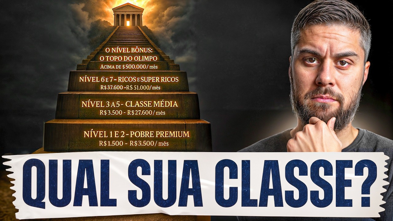 QUAL A SUA CLASSE SOCIAL? (Os 7 Níveis da Renda no Brasil)