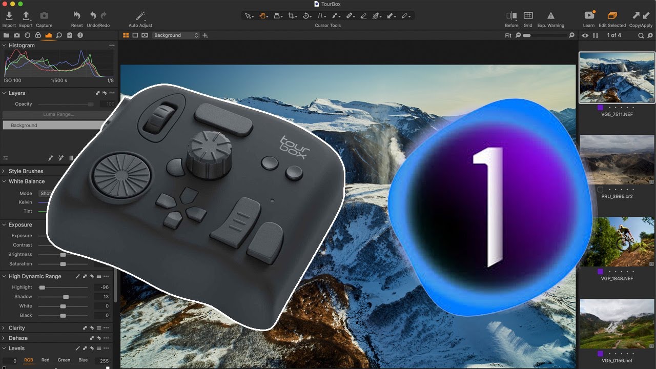 Обзор TourBox для Capture One