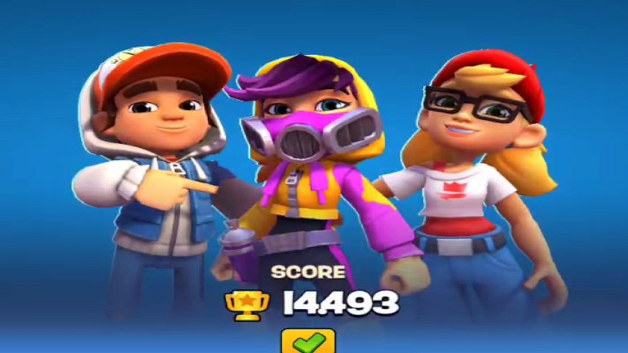 Subway City Gameplay  HD  P1411متصفحي مترو الانفاق Tua5