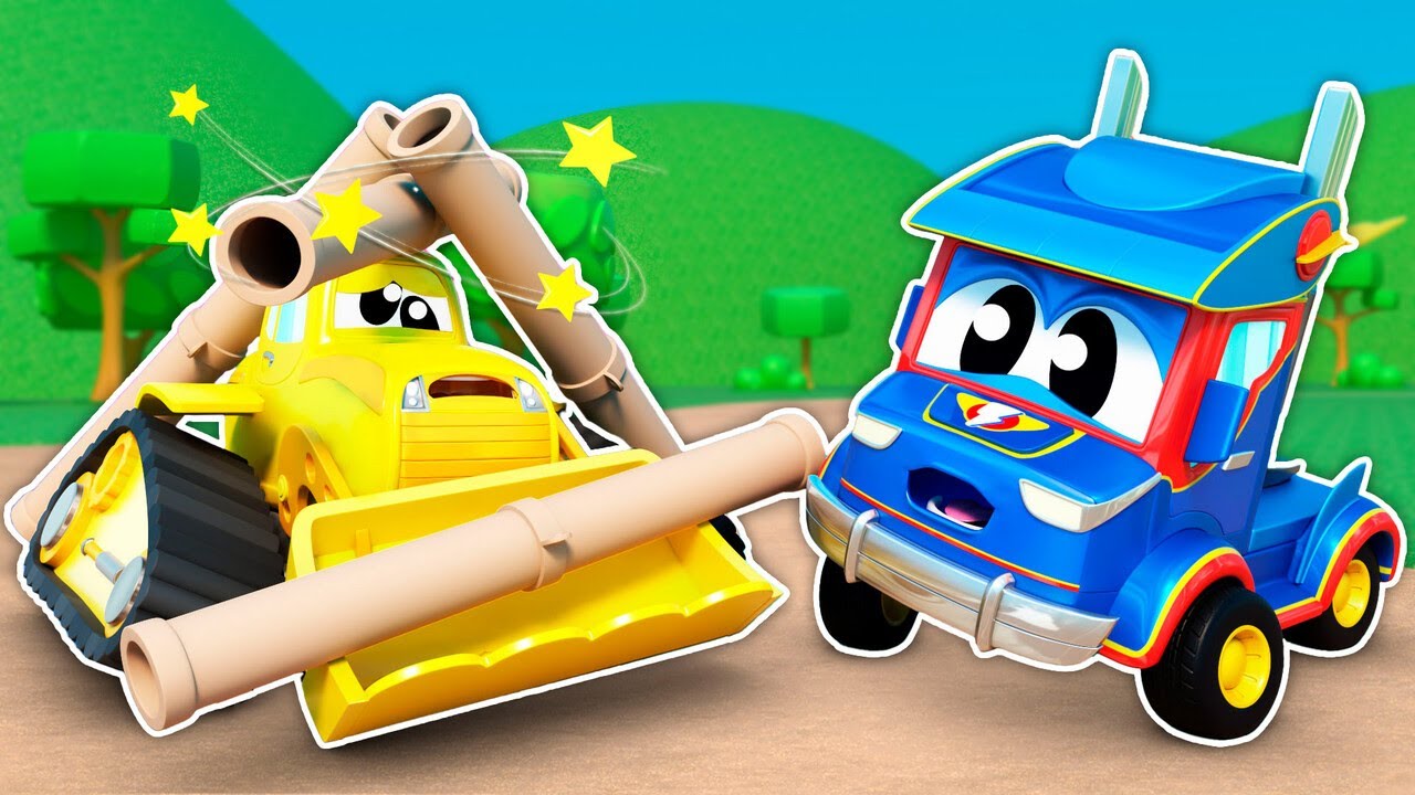 Aiuto, SUPERCAMION! Il BULLDOZER è BLOCCATO!