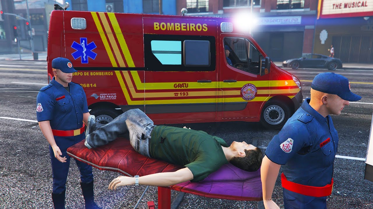 EMERGÊNCIA 24 HS | (TOMOU TODAS) GTA 5 #oldbob
