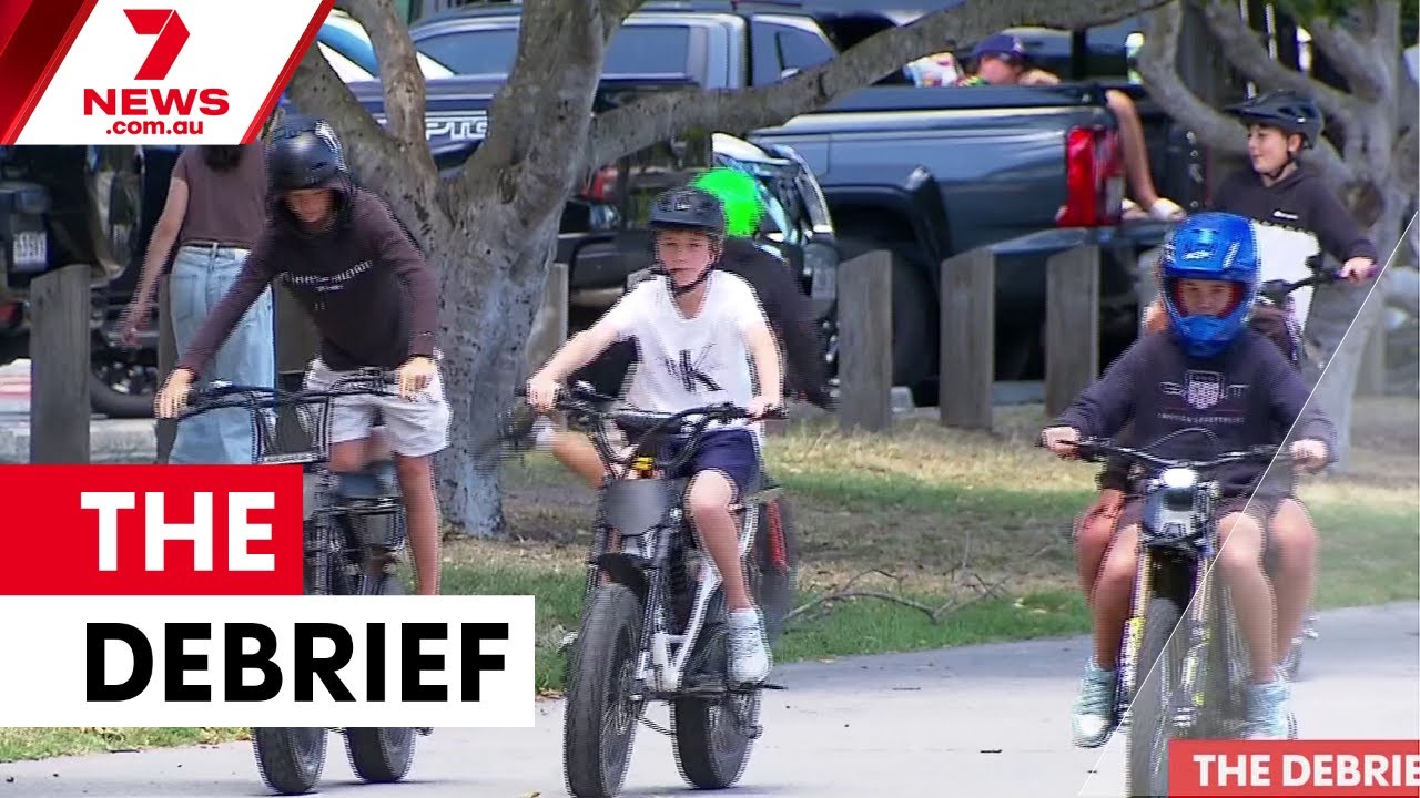 The Debrief: Brisbane e-bike crackdown targets dangerous modified bikes | 7NEWS
