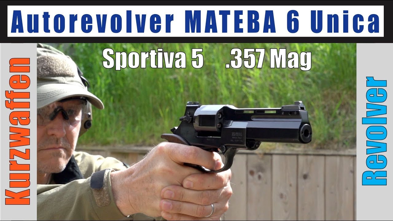 Autorevolver Mateba 6 Unica Sportiva 5 Vorstellung deutsch Automatikrevolver