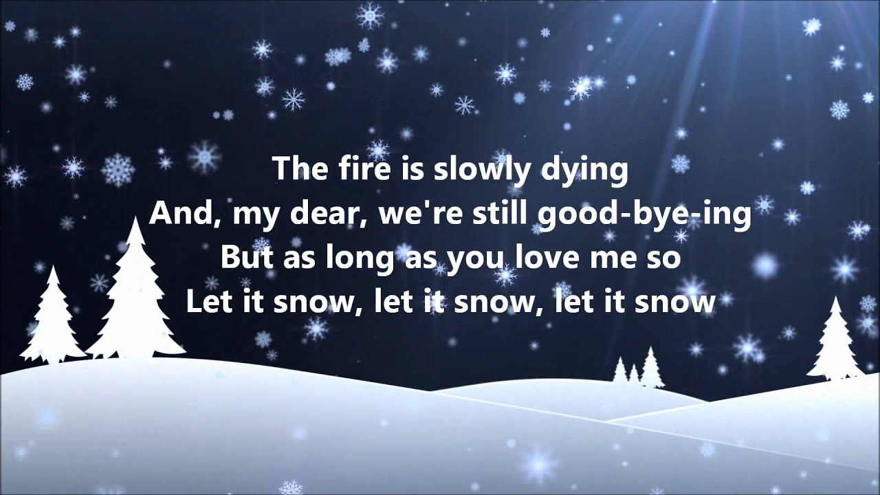 Dean Martin - Let It Snow (Lyrics)